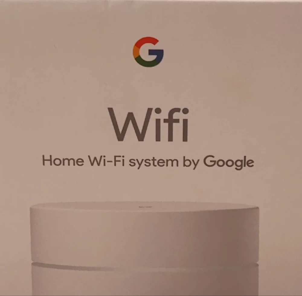 Google Home Wi-Fi System (Opened But Not Used)
